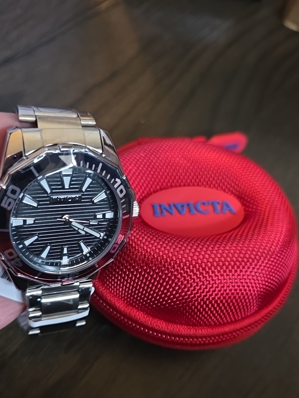 616.  Set Invicta Pro Diver Meridian Special Edition Men's Watch - 46mm, Silver